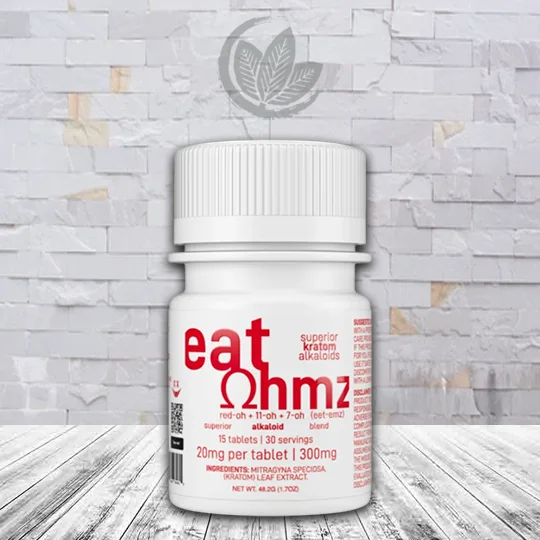 Eat_Ohmz_White_Bottle_15ct_Tablets_great_kratom_shop Eat Ohmz White Bottle 15ct Tablets