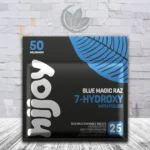 Hijoy 7-Hydroxy With Pseudo Chewable Tablets 4ct Blue Razz Magic