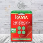 Kama 7-Hydroxy + Pseudo Chewable Tablets 100mg - Mint 4ct Single Blister Pack