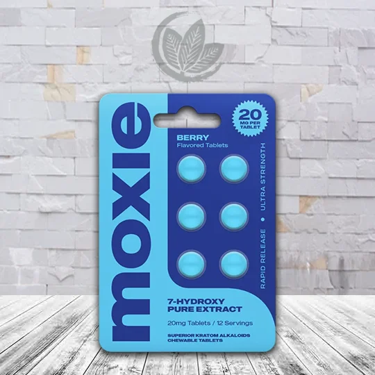 Moxie 7-Hydroxy Pure Extract Tablets 6ct Berry