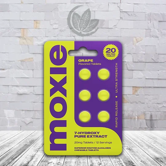 Moxie 7-Hydroxy Pure Extract Tablets 6ct Grape