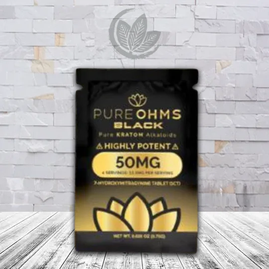 Pure Ohms Black 50mg 7-Hydroxy Tablet