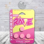 Rave 7-Hydroxy Tablets Blister Pack 200mg Strawberry Lemonade 4ct Blister Pack