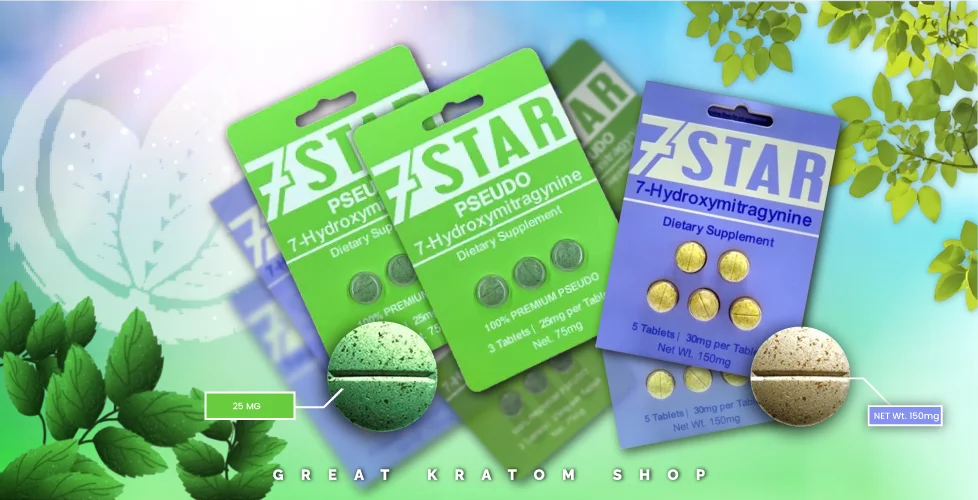 7 Star 7-Hydroxymitragynine Tablets: Dosage, Benefits & Effects