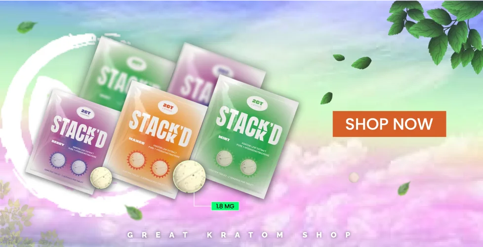 STACK’D Pure 7-Hydroxymitragynine Tablets 2ct