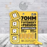 Bars 7-Hydroxy + Pseudo Tablets 160mg by Tre House - Orange Citrus 4ct Blister Pack