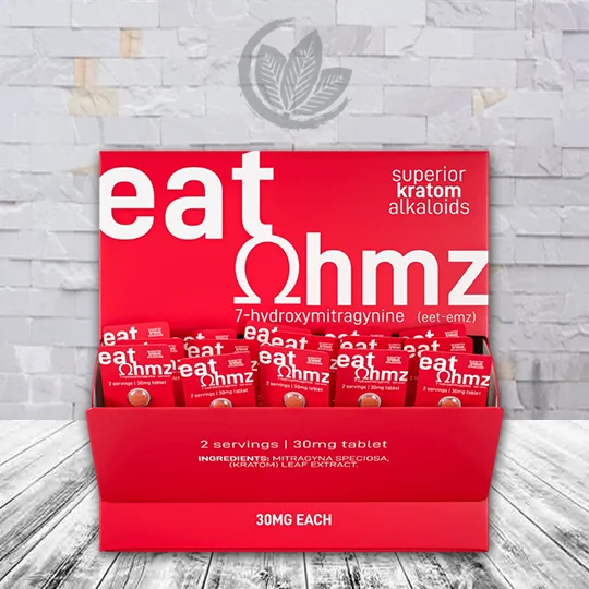 Eat Ohmz 7-Hydroxy Kratom Tablets 1ct