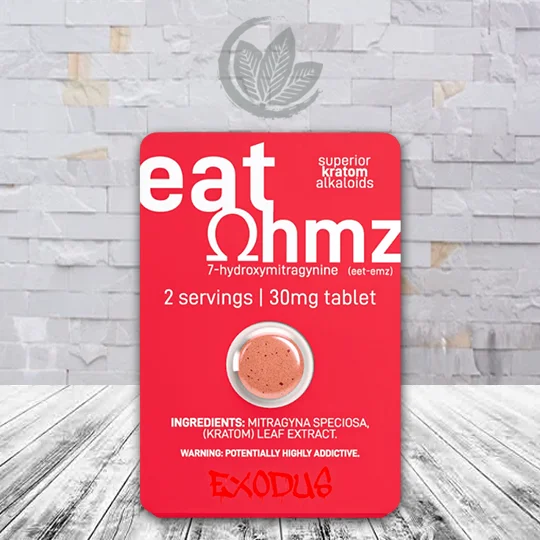 Eat Ohmz 7-Hydroxy Kratom Tablets 1ct