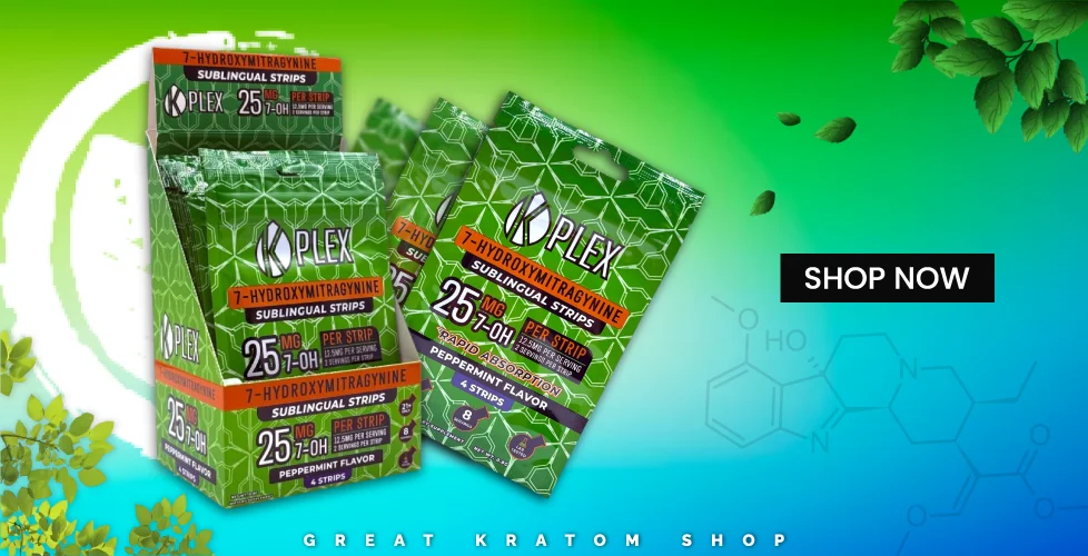 Kplex 25mg 7-Hydroxy Sublingual Strips