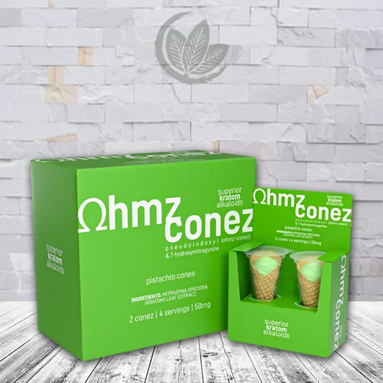 Ohmz Conez Case of 2ct (16 total) - Pistachio (2ct) Green