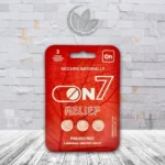 On7 Pseudo Red Relief Chewable Extract Tablets 3ct Strawberry