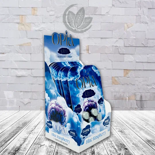 Opia Ultra 7-OH High Potency Chewable Tablets 60mg Per Tablet - Blue Raspberry -- BULK CASE DEAL 10 x 4ct = 40 TABLETS