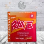 Rave 7-Hydroxy Hawaiian Punch Chewable Extract Tablets 2ct Sachet 20mg
