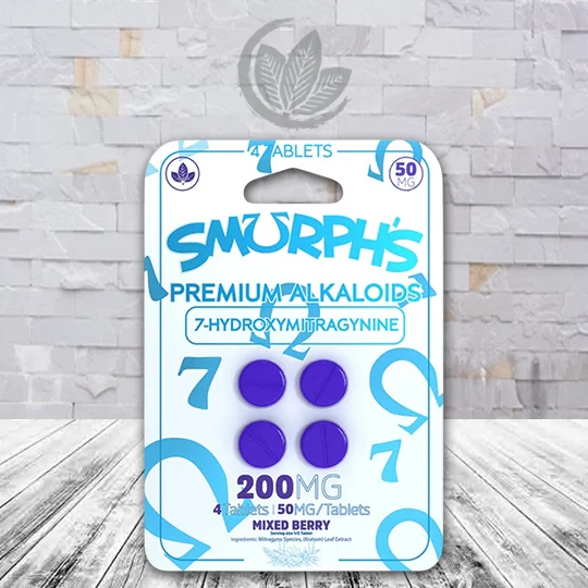 Smurph's 7-Hydroxymitragynine Kratom Extract Tablets 50mg - Image 11