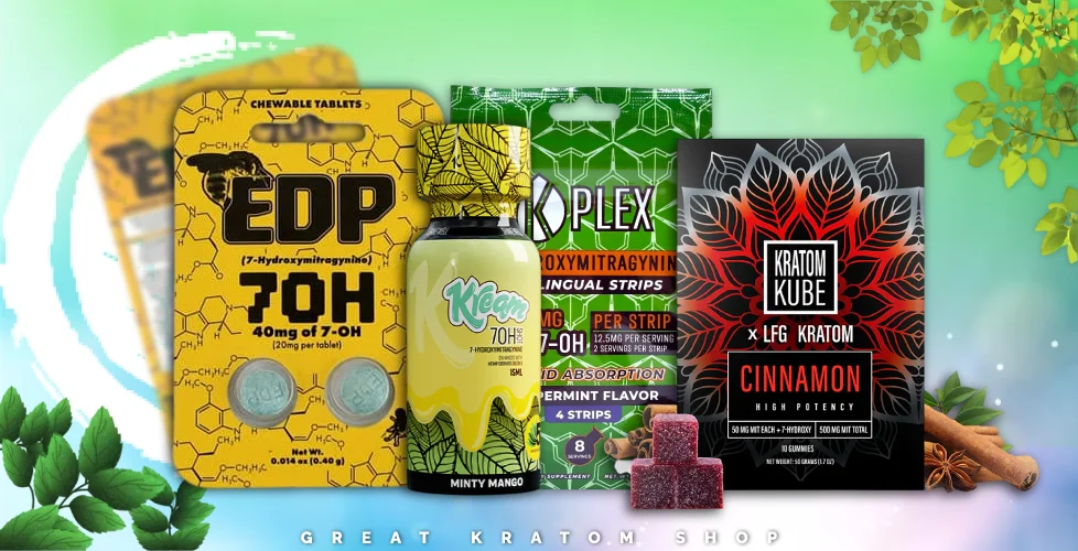 What are 7OH kratom products? Potency, Effects, and Safety