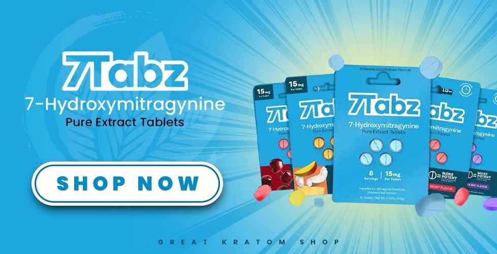 7Tabs Pure 7-Hydroxymitragynine Extract Tablets 4ct