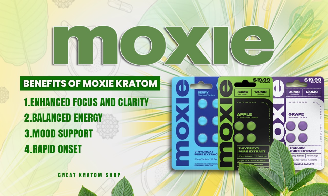 Benefits of Moxie Kratom