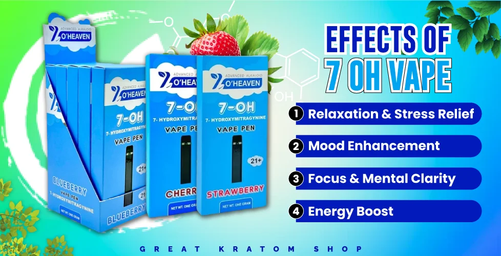 Effects of 7OH Vapes