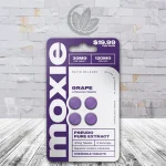 Moxie Psuedo Extract 120mg Grape 4ct Single Blister Pack