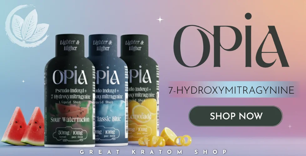 OPiA Pseudoindoxyl + 7-Hydroxymitragynine Liquid Extract Shot 30ml 
