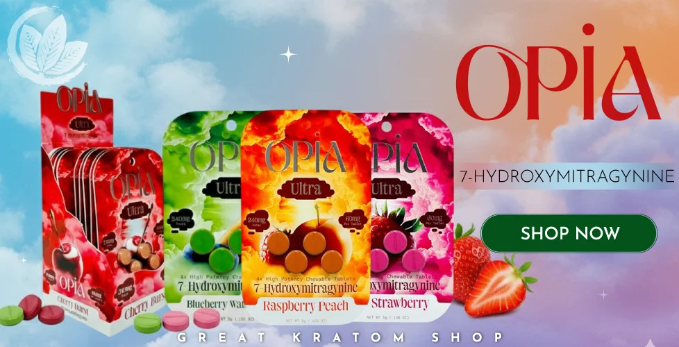 Opia Ultra 7-OH High Potency Chewable Tablets 60mg