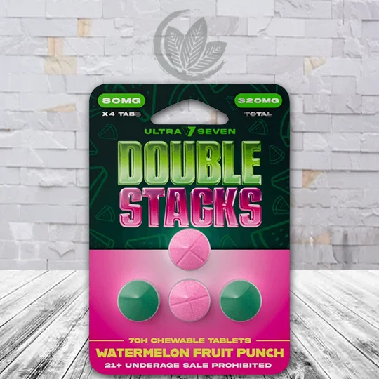 Ultra Seven Double Stacks 7-Oh Chewable Tablets 80mg - Image 3