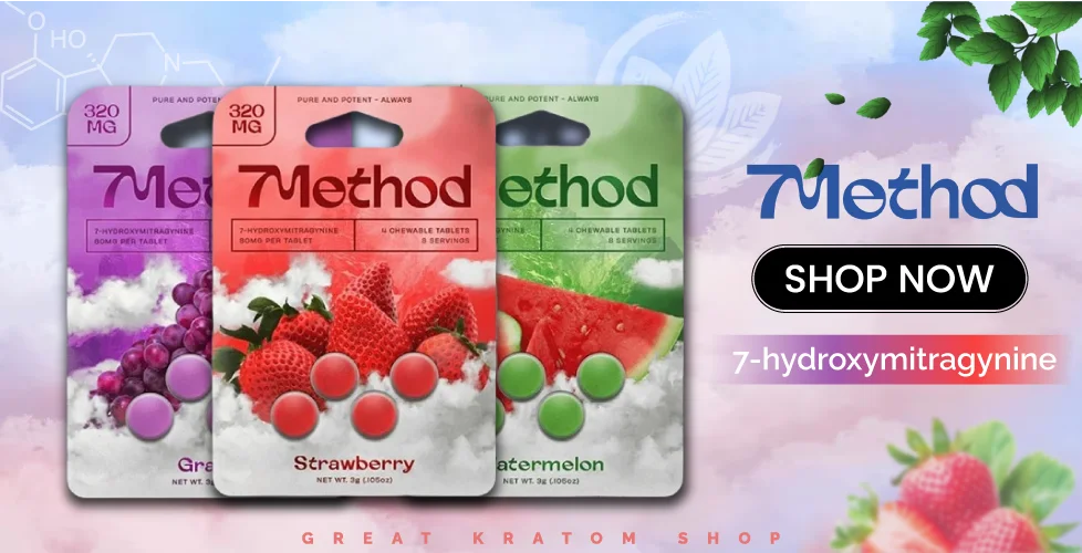 7Method 7-hydroxymitragynine tablets 320mg