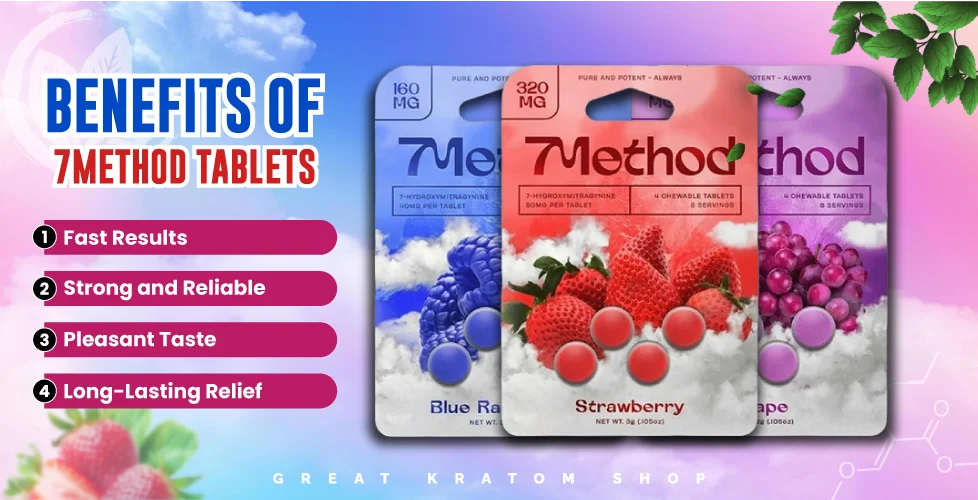 Benefits of 7Method Tablets