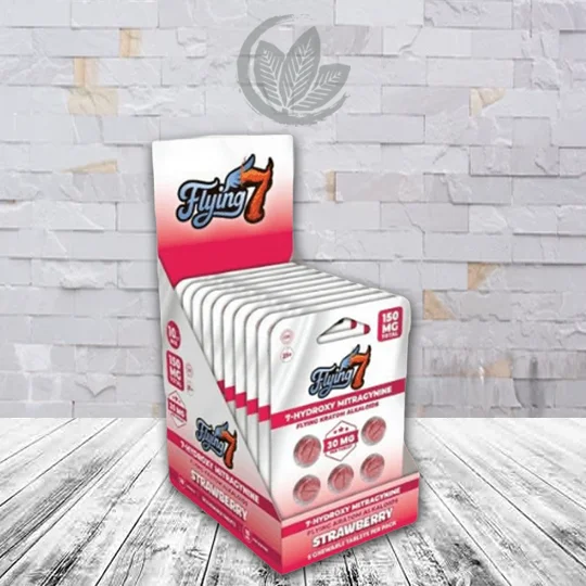 Flying 7 Hydroxymitragynine 5ct - 30mg - Strawberry