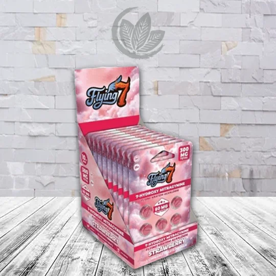 Flying 7 Hydroxymitragynine 5ct - 60mg - Strawberry