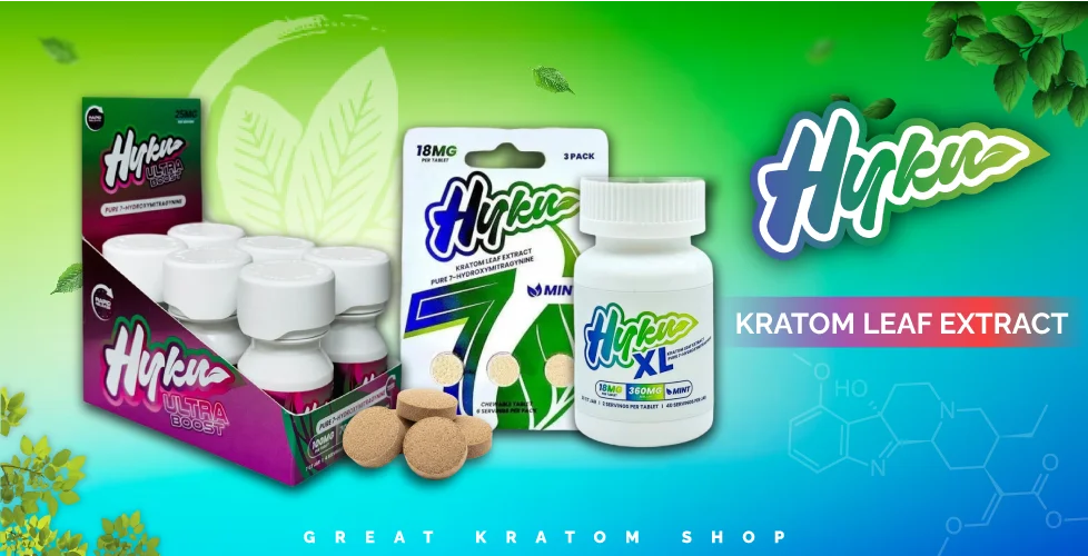 Hyku 7OH Kratom Tablets Review