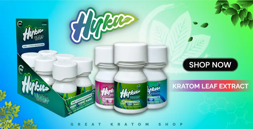 Hyku Ultra Boost 7-Hydroxymitragynine Tablets 100mg