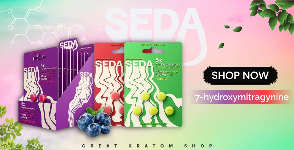 SEDA 7-hydroxymitragynine Chewable Tablet 50mg
