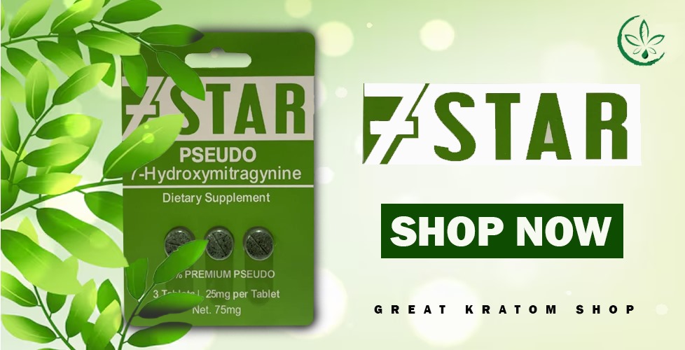 7 Star Pseudo + 7-Hydroxymitragynine Extract Tablets 3ct