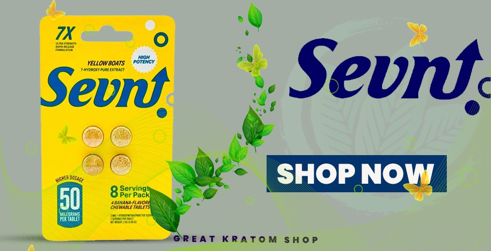 Sevn Ultra Strength 7-Hydroxy Chewable Tablets 50mg