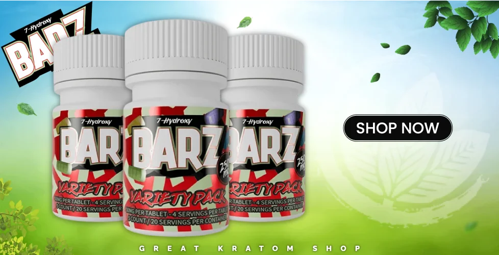 Barz 7-Hydroxymitragynine Extra Strength 250mg
