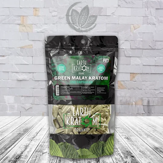 Earth Kratom Green Malay Capsules - Image 3