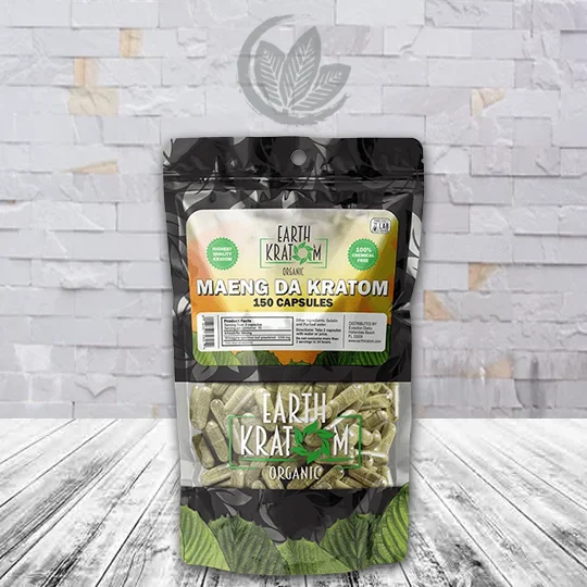 Earth Kratom Maeng Da Kratom Capsules - Image 3
