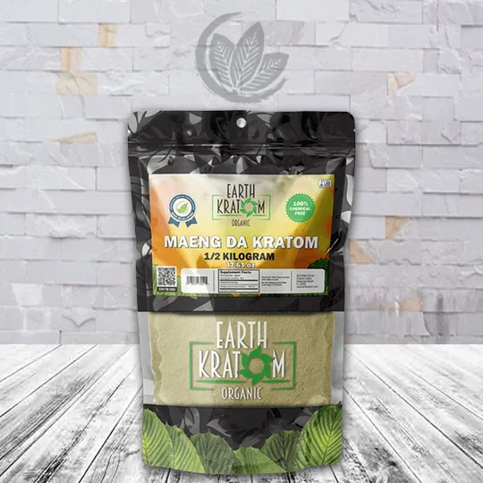 Earth Kratom Maeng Da Kratom Powder - 1 half Kilogram