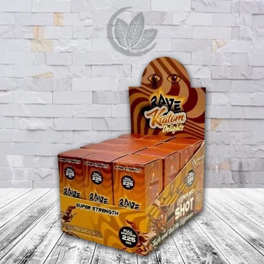 Rave Kratom Delights Super Strength Extract Shots 225mg - Image 8