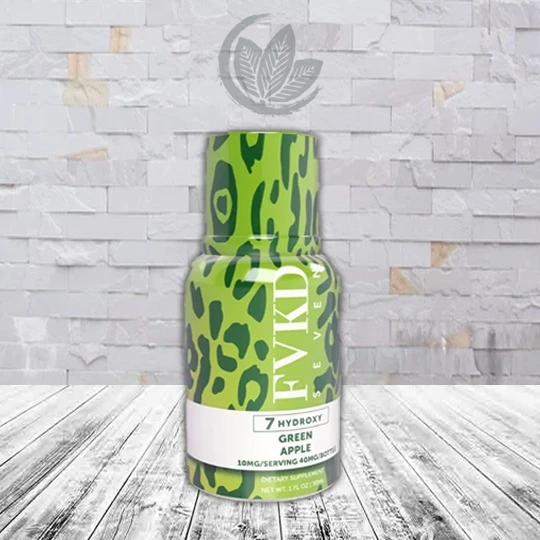 FVKD Seven 7-Hydroxy Liquid Extract Shot 40mg Green Apple