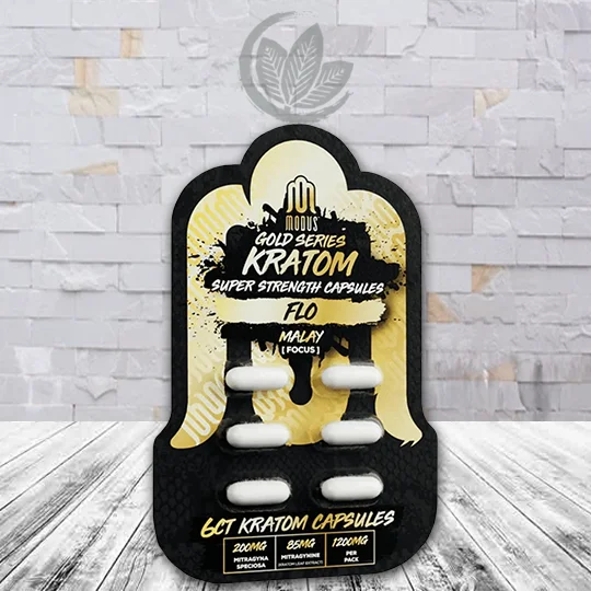 Modus Gold Series Kratom Super Strength Capsules - Image 7