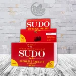 Sudo Chewable Tablets Bulk Case Deal - Cherry Bulk DISPLAY DEAL 6x10ct (Total 60 Tablets)