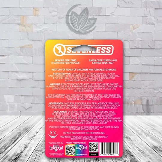 Sevenless Mitragynine Oxindole Tablets 600mg - Image 11