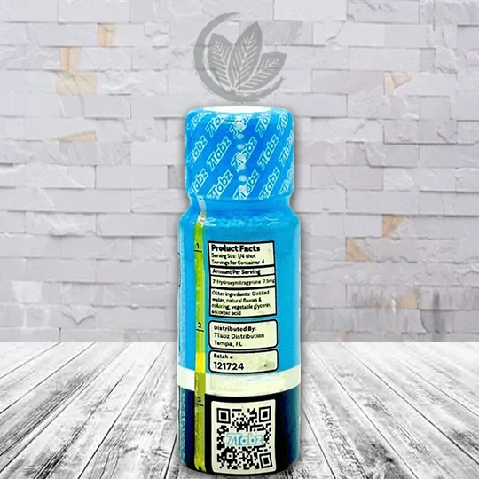 7Tabs Pure 7-Hydroxy Extract Shot 30mg - back