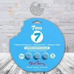 7evn 7Supreme 7-Hydroxy Kratom Tablets 60mg - Blueberry -- 3ct Single Blister Pack