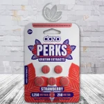 Dozo Perks Kratom Extract 1250mg - Strawberry -- 5ct
