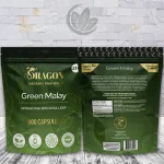 Dragon Organic Kratom Green Malay Kratom Capsules - 1000ct