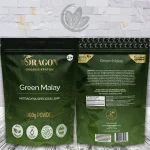 Dragon Organic Kratom Green Malay Kratom Powder - 1000g