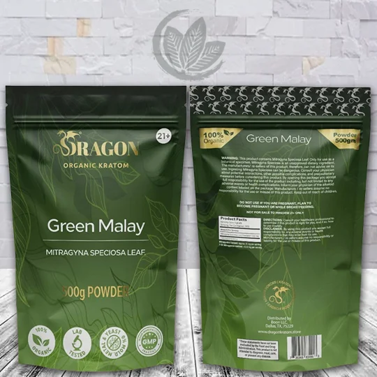 Dragon Organic Kratom Green Malay Kratom Powder - Image 5